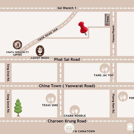Appartamento The Character Yaowarat V เดอะ คาแรคเตอร์ เยาวราช 3 Bangkok Esterno foto